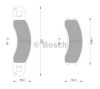 ISUZU 8971285280 Brake Pad Set, disc brake
